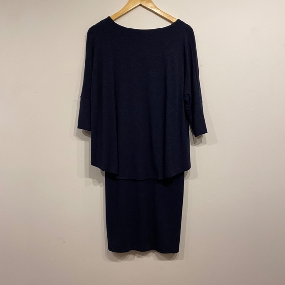 Soft Surroundings Perfect Layer Knee Length Dress in Blue Size XS - Picture 5 of 5
